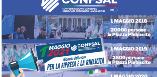 1° MAGGIO 2021 – Giornata del lavoro per la RIPRESA e la RINASCITA 1° MAGGIO 2021 – Giornata del lavoro per la RIPRESA e la RINASCITA